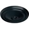 Ekena Millwork Reece Ceiling Medallion (Fits Canopies up to 2 3/8"), Hand-Painted Night Shade, 12"OD x 1 3/4"P CM12RENSF - alternate 2